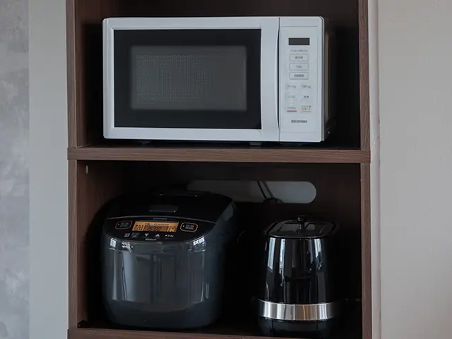 電子レンジと炊飯器